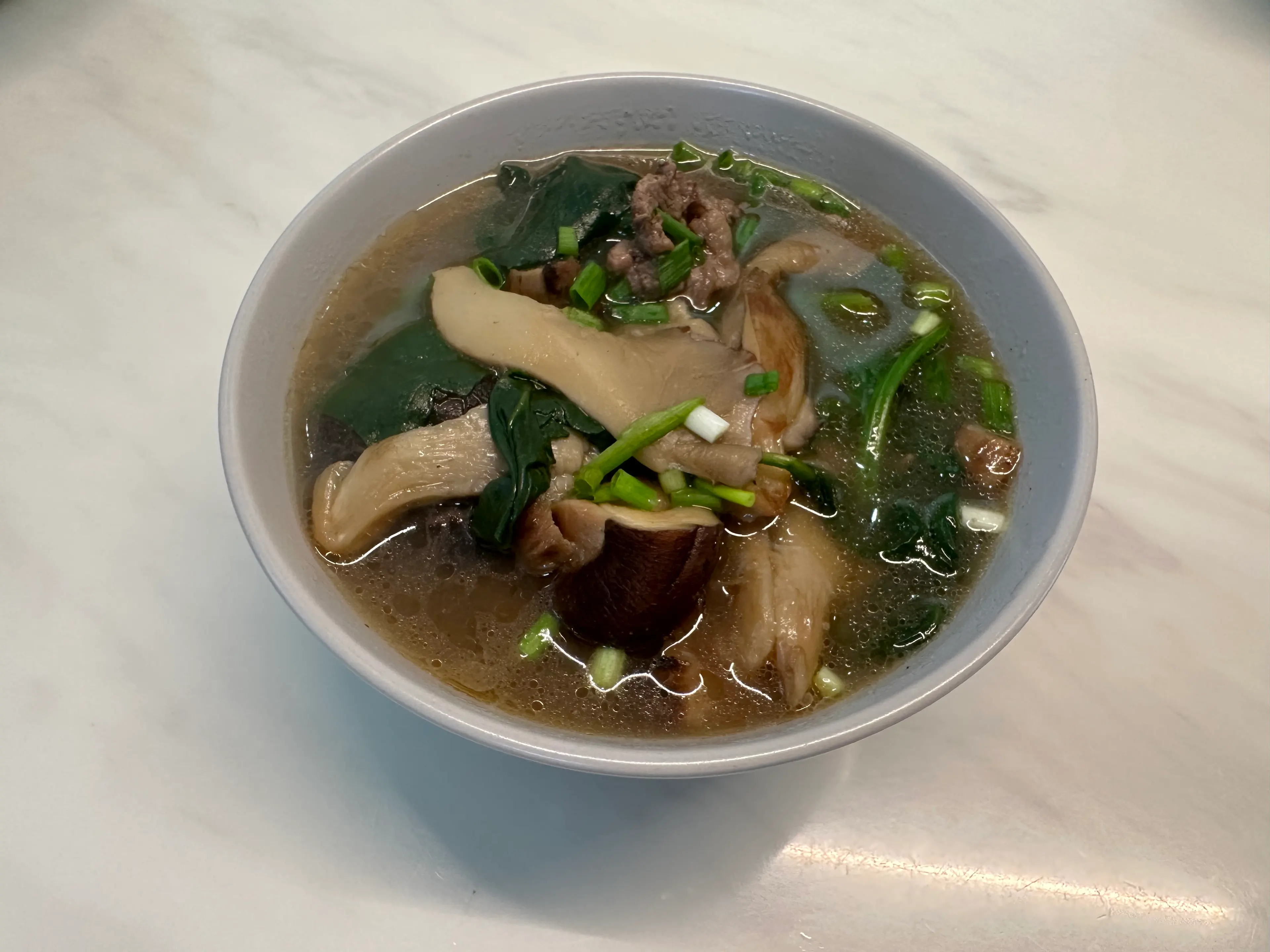 牛肉菌菇汤