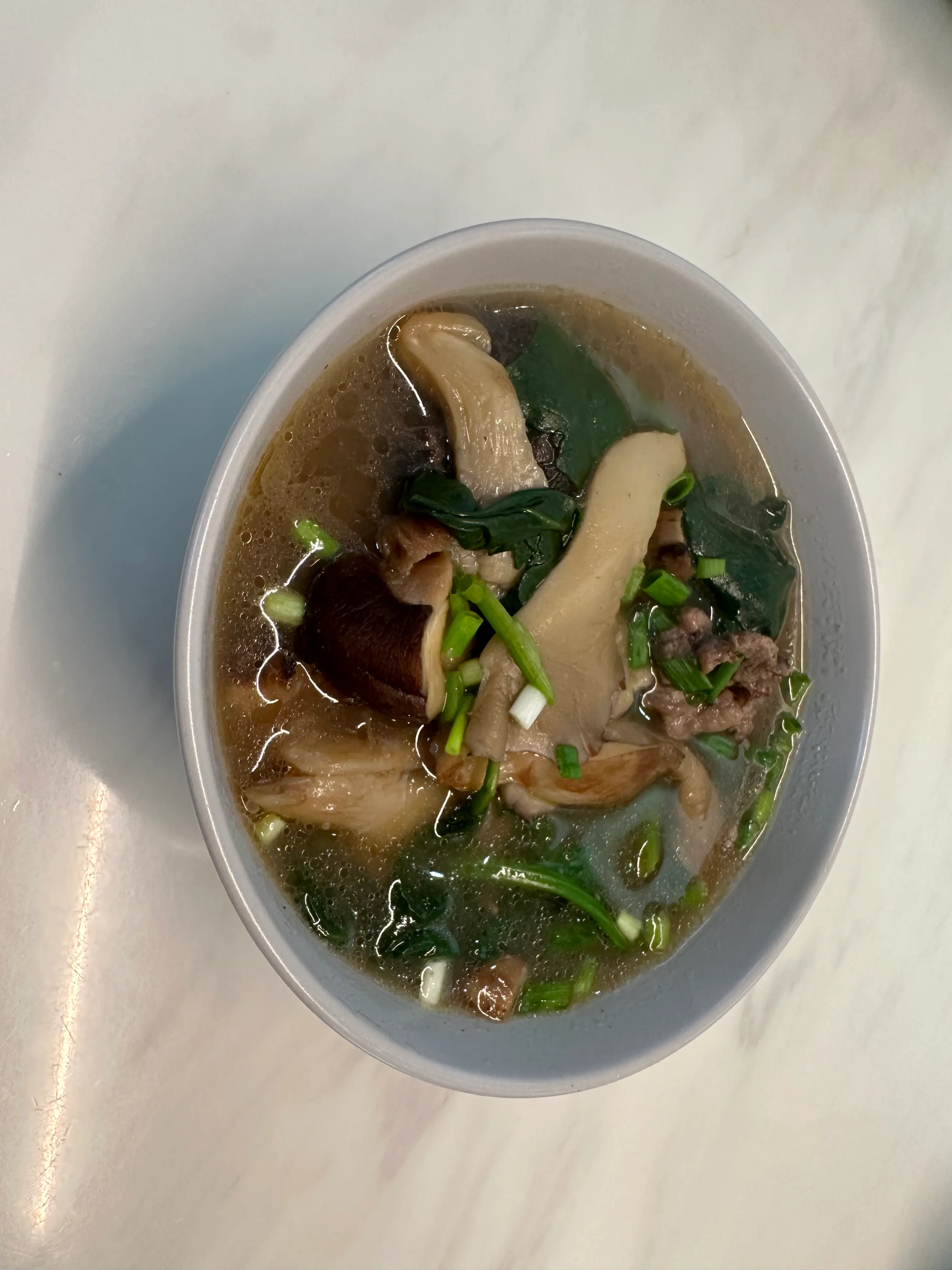 牛肉菌菇汤